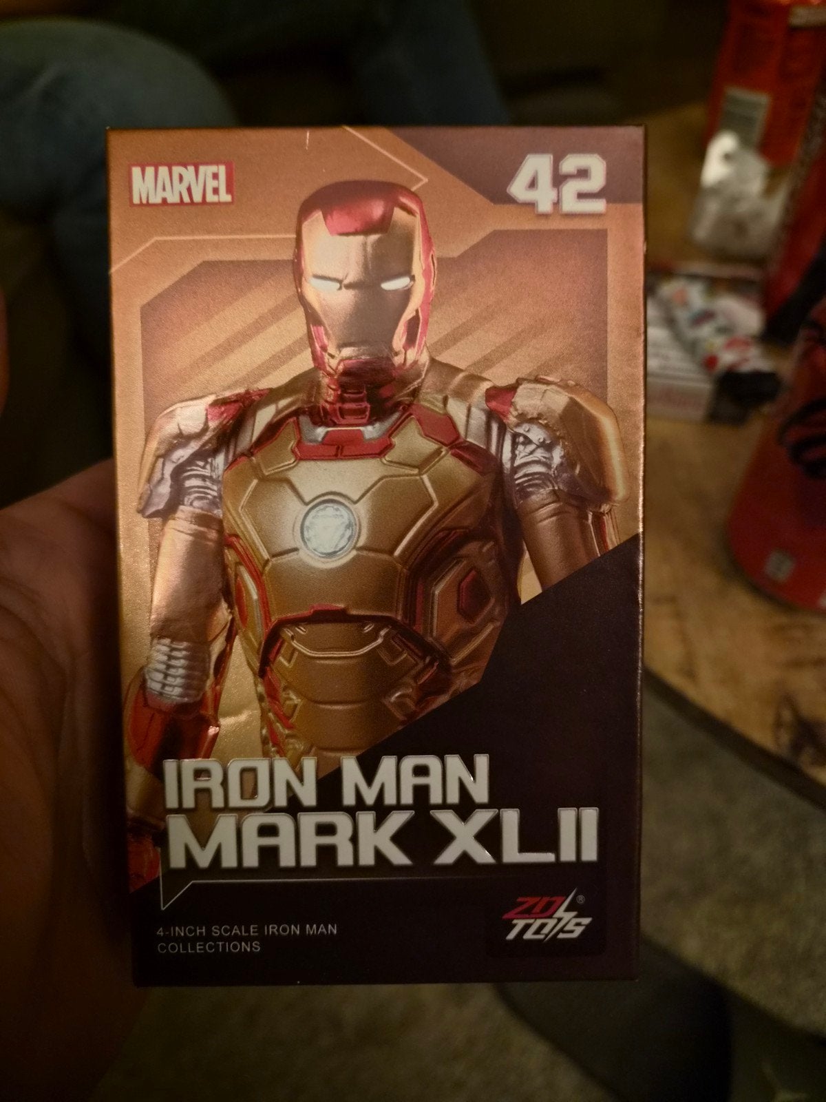Marvel Iron Man Mark XLII 4-inch schaal figuur, Kinderen en Baby's, Ophalen of Verzenden, Nieuw