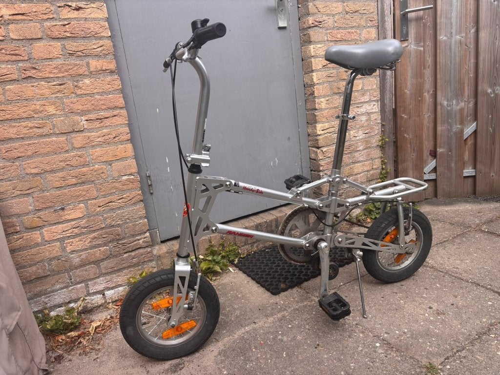 Ranger handybike vouwfiets, Minder dan 14 inch, Velgrem, Zo goed als nieuw, Totaal opvouwbaar