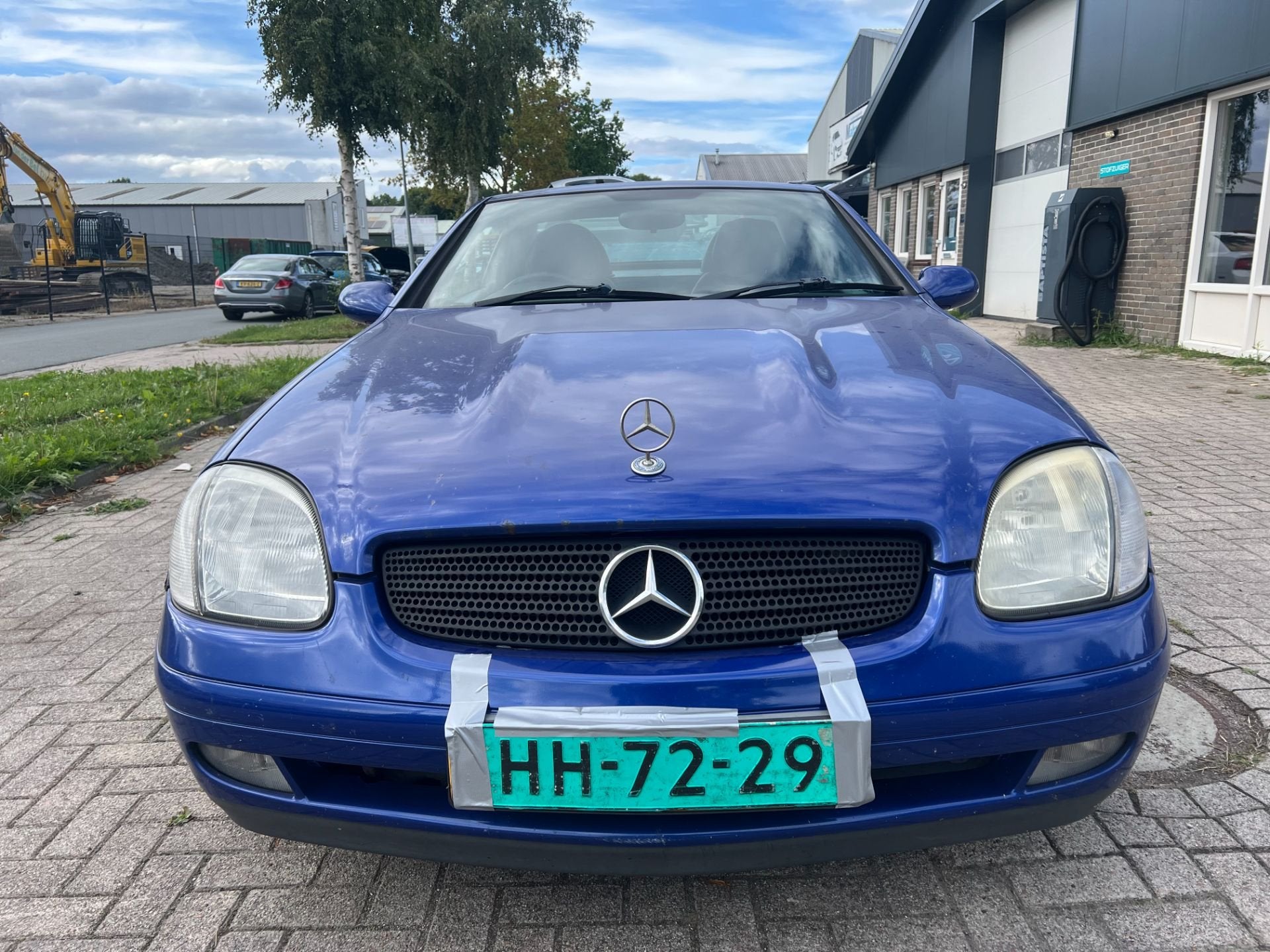 SLK R170 BLAUW 352 111973 Demontage sloop velgen motor, Auto-onderdelen, Gebruikt, Mercedes-Benz AG, Mercedes-Benz, Ophalen of Verzenden