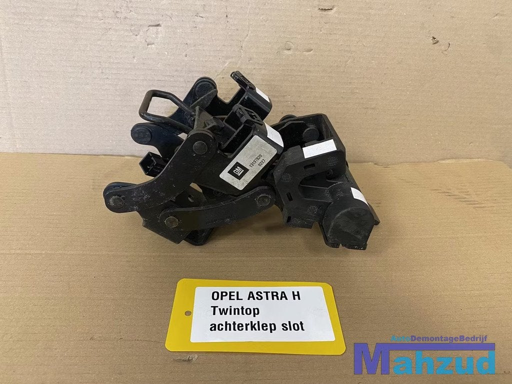 Opel Astra H twintop cabrio achterklep slot 13197820 2005-20, Auto-onderdelen, Gebruikt, Opel Automobile GmbH, Ophalen of Verzenden