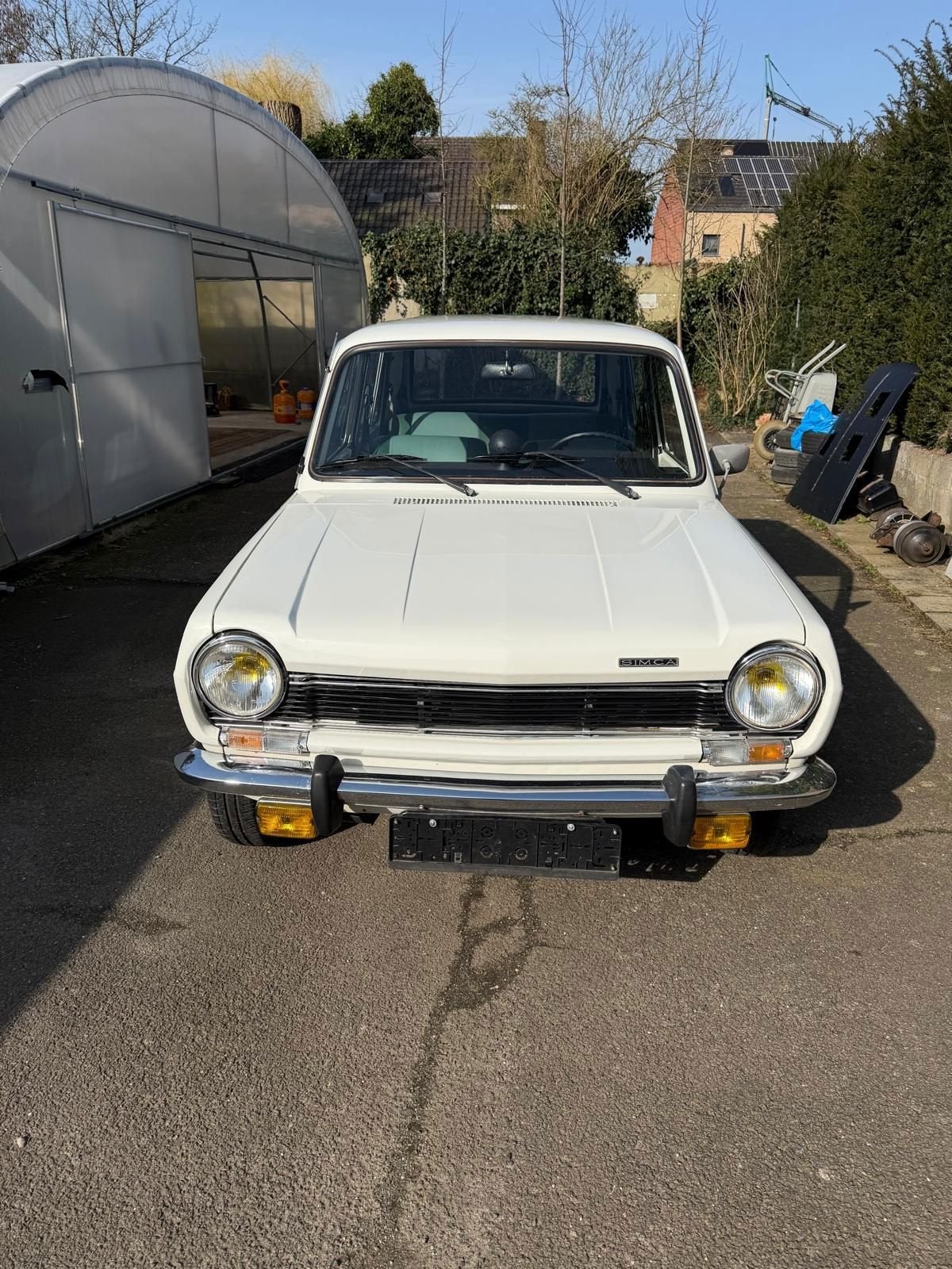 Simca 1100 LE 5DRS, Voorwielaandrijving, 49 pk, Gebruikt, Mistlampen