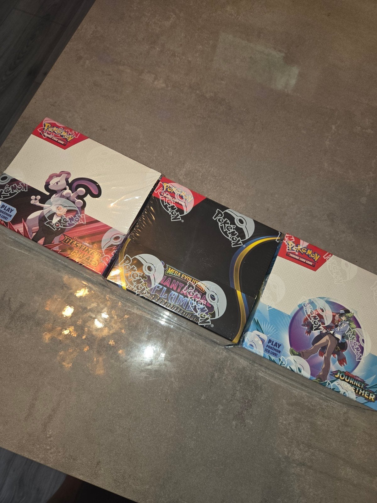 3x pokemon boosterbox, Ophalen of Verzenden, Nieuw, Boosterbox, Foil