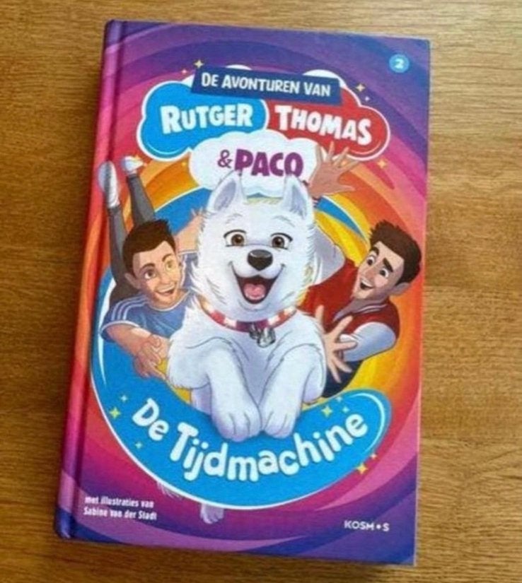 De Avonturen van Rutger, Thomas & Paco: De Tijdmachine, Ophalen of Verzenden, Gelezen, Fictie algemeen