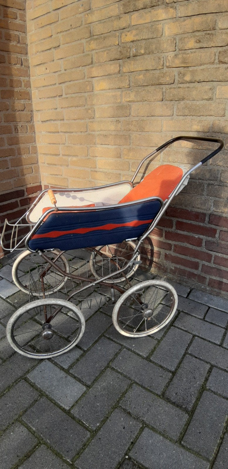 Vintage Kinderwagen/poppenwagen - Uniek Decoratiestuk, Ophalen of Verzenden, Gebruikt, Overige merken
