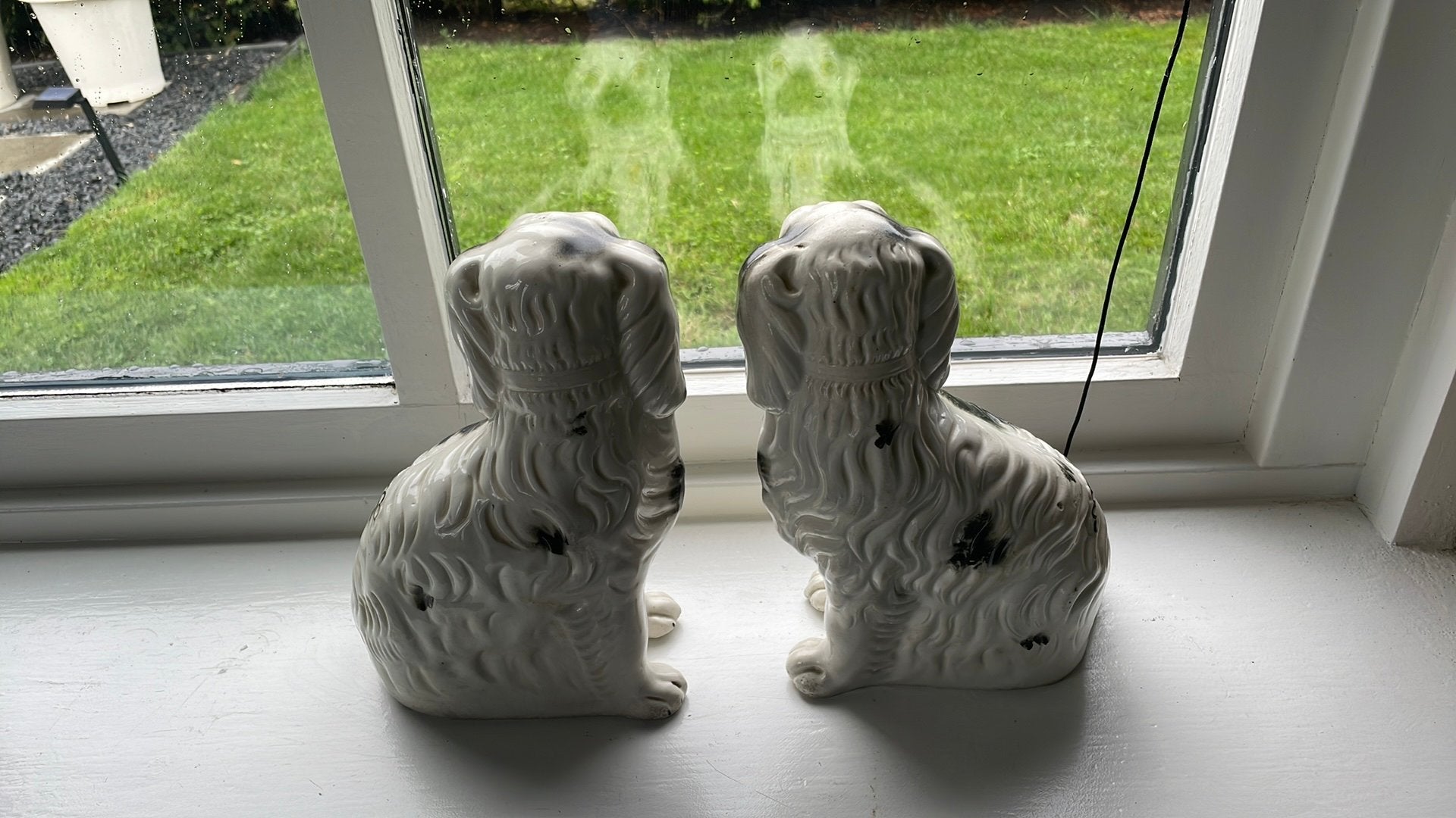 Vintage hondjes’ hoerenhondjes’, Verzamelen, Beelden en Beeldjes, Ophalen, Gebruikt, Dier