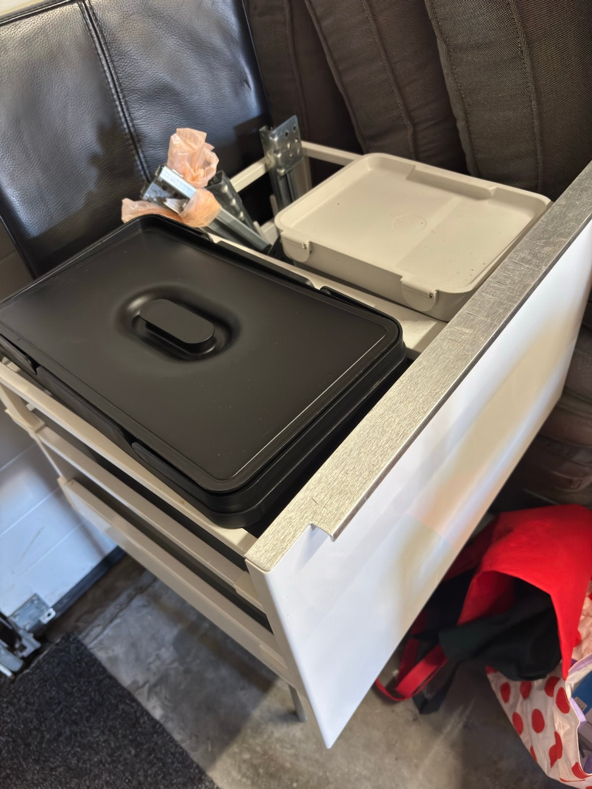2 IKEA keukenlades, wit, compleet met fronten, Ophalen, Gebruikt, Wit, 50 tot 100 cm