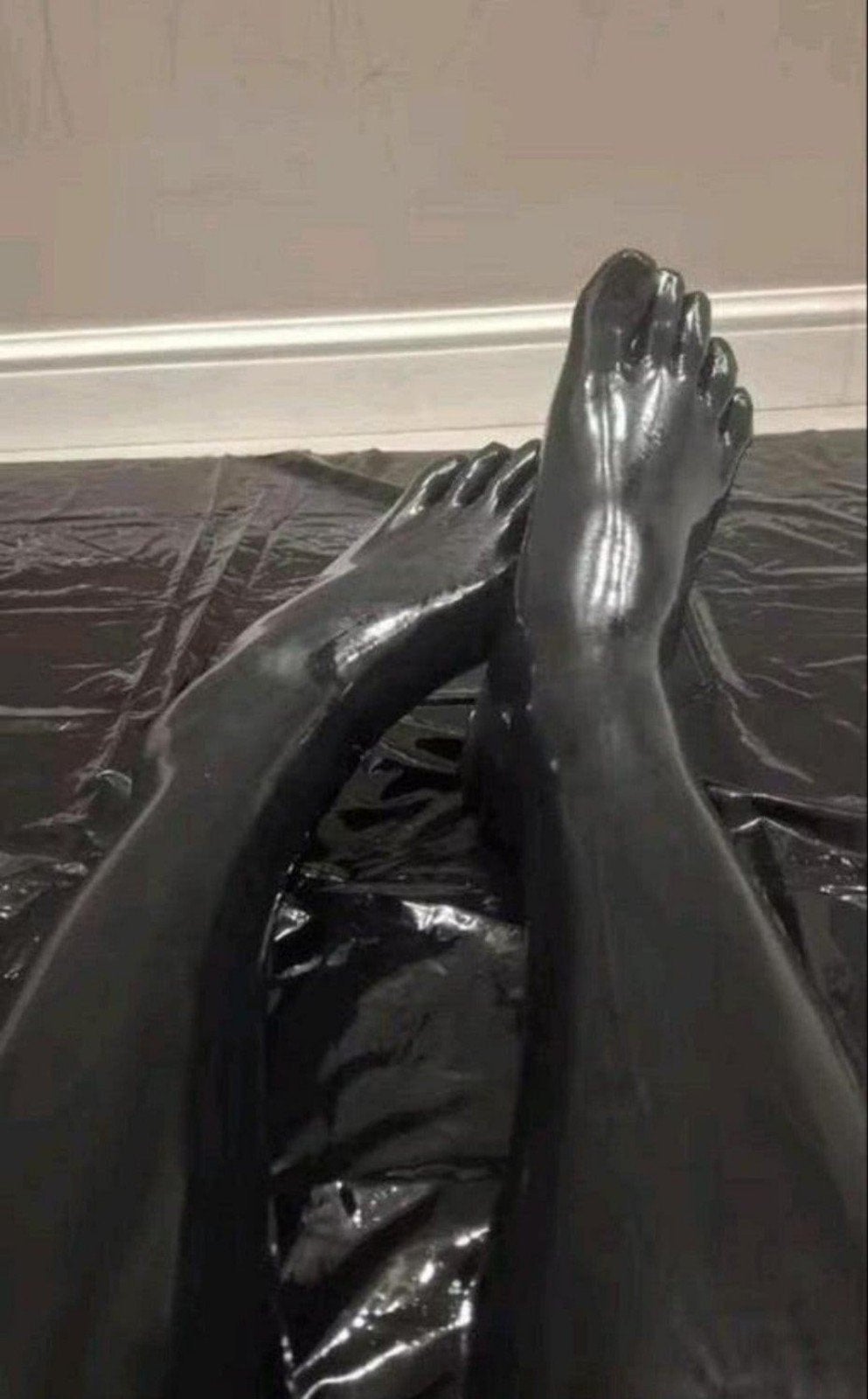 Mooie Latex Rubber Kousen, tm 3XL, Verzenden, Nieuw, Sokken en Kniesokken