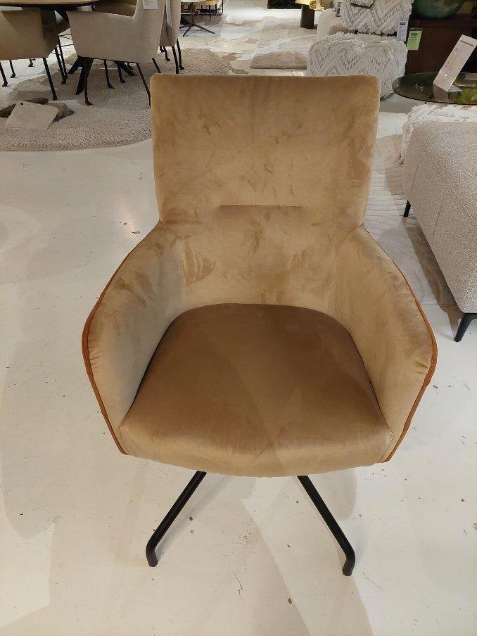 eetkamerstoelen, draai functie, hotel sjiek, japandi, retrro, Ophalen, Overige kleuren, Nieuw, Stof