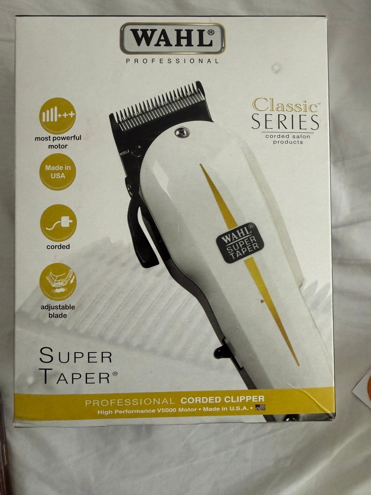Wahl Super Taper Professionele Tondeuse - Nieuw, Ophalen of Verzenden, Nieuw, Tondeuse