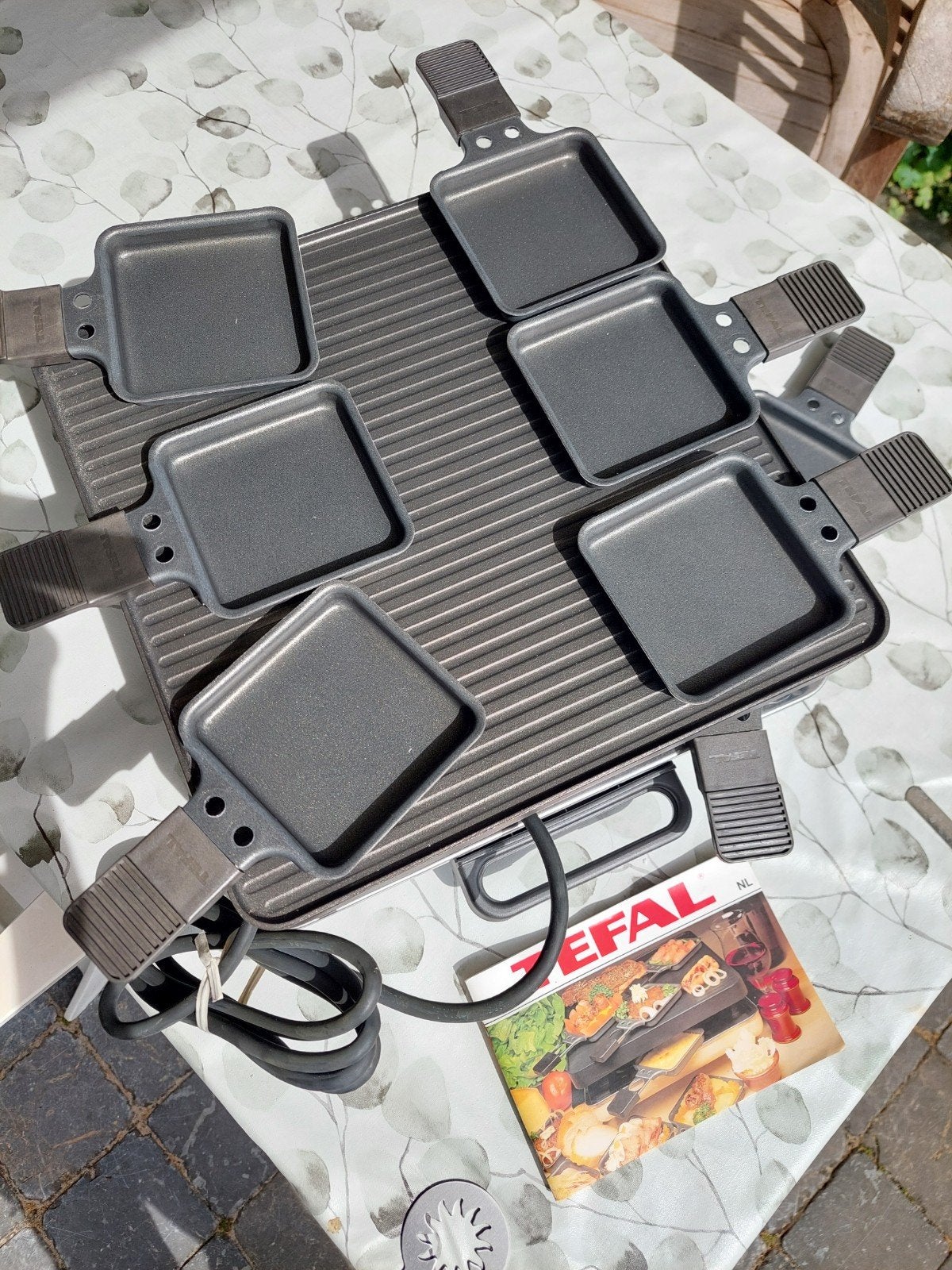 Tefal Raclette Grill - Nooit gebruikt, met receptenboekje, Witgoed en Apparatuur, Overige Witgoed en Apparatuur, Nieuw, Ophalen