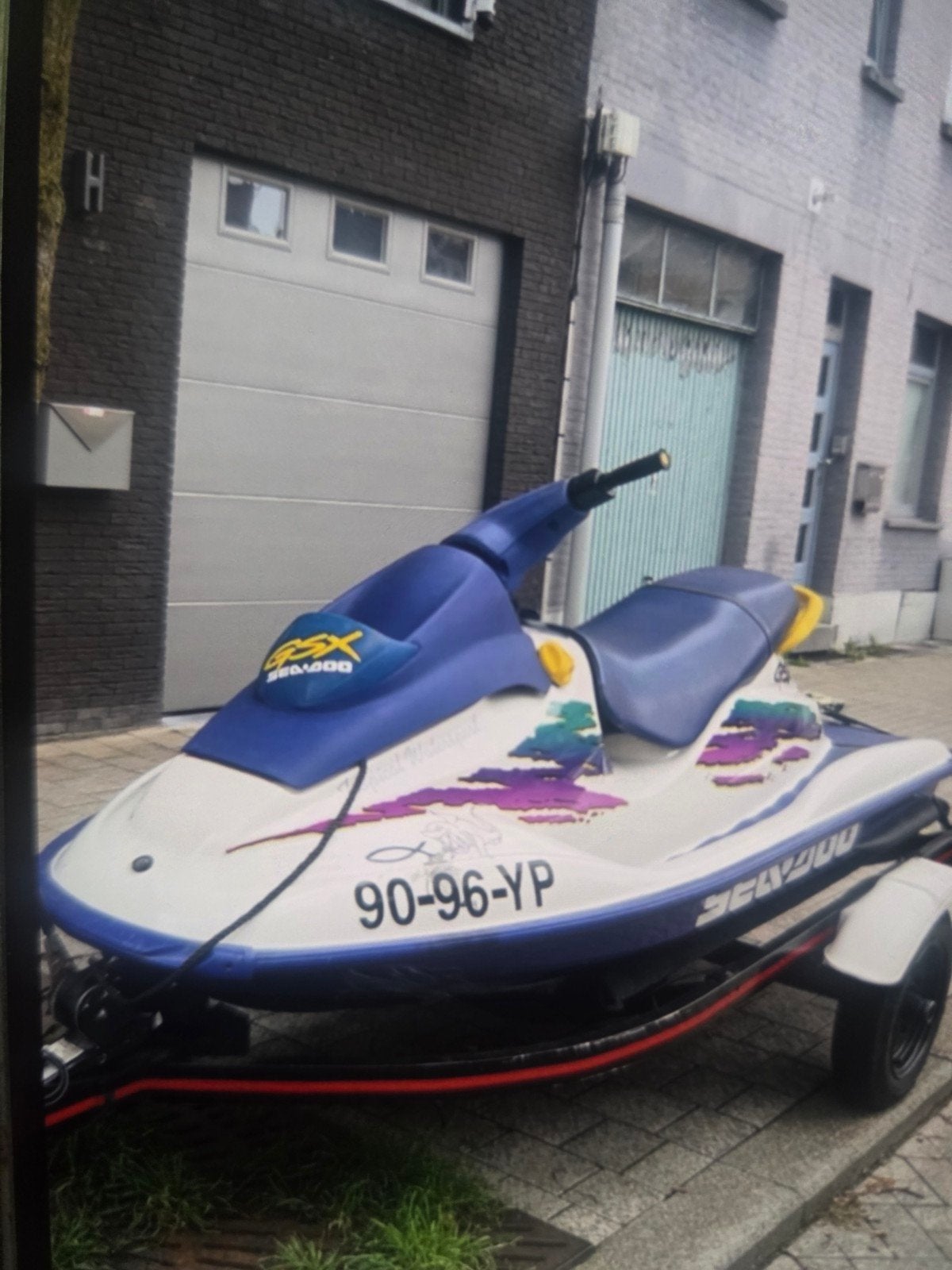 Sea-Doo GSX 110pk waterscooter met trailer, Watersport en Boten, Jetski's en Waterscooters, Ophalen, Gebruikt, Benzine, 70 tot 120 pk