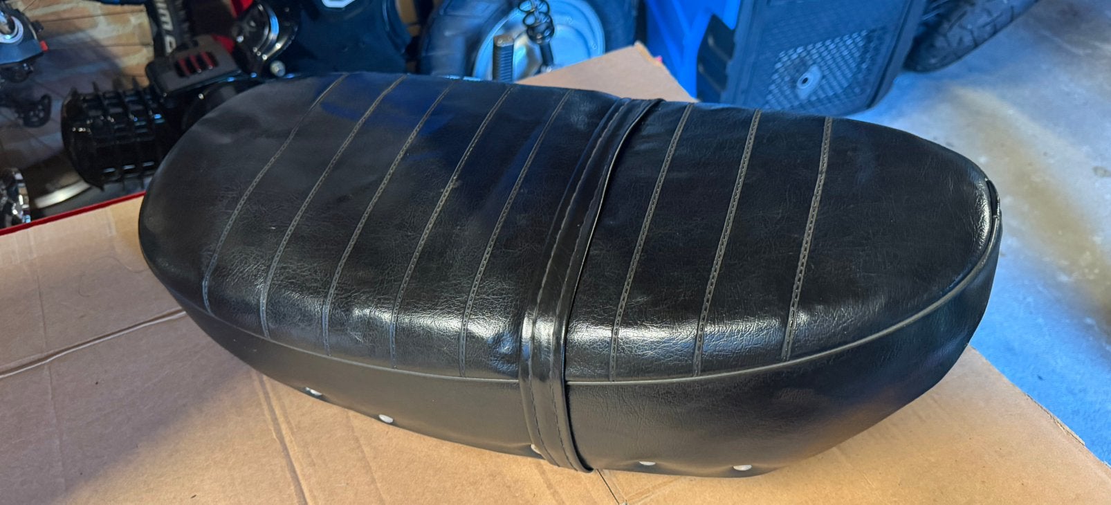 Zadel skyteam dax 5,5 liter, Ophalen of Verzenden, Gebruikt, Zadel