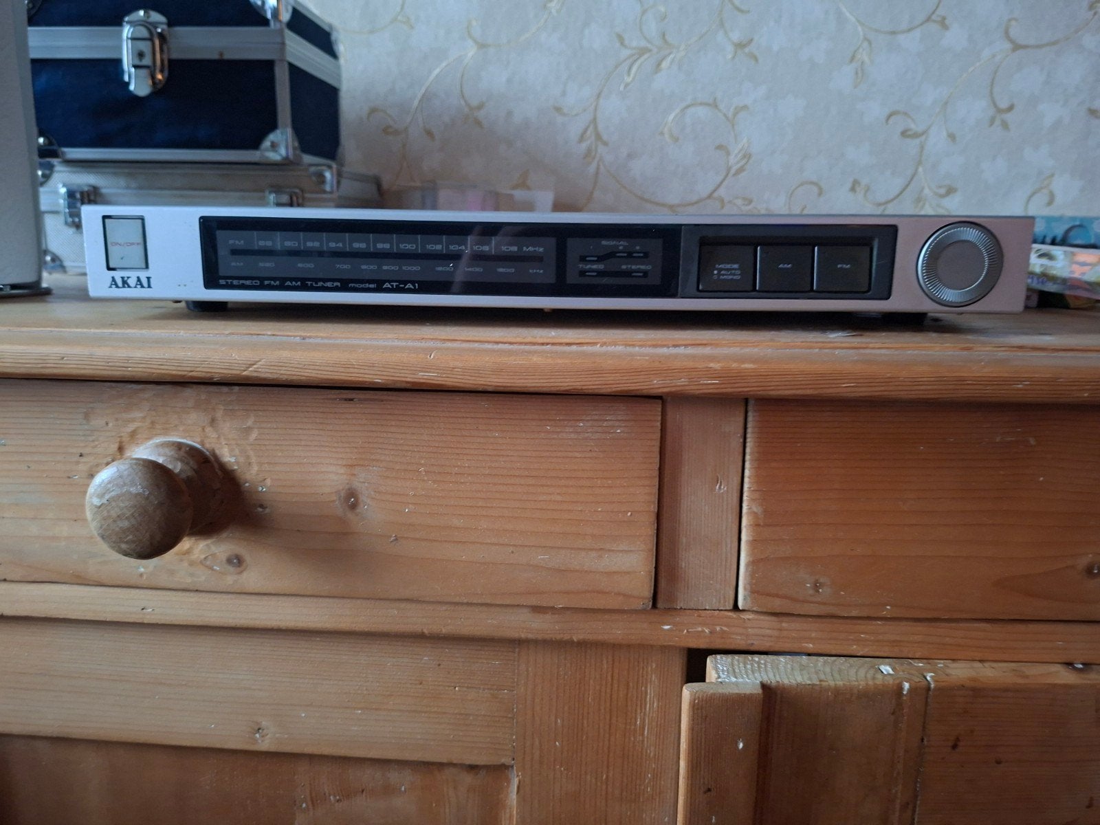 Akai AT-A1 Stereo FM/AM Tuner - Vintage Audio, Ophalen of Verzenden, Gebruikt, Analoog
