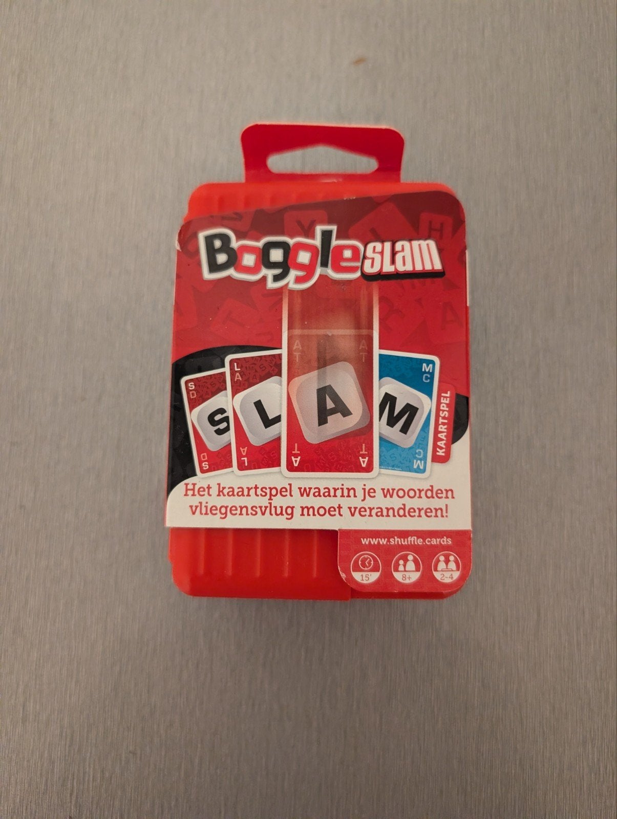 Boggle Slam Kaartspel - Verander woorden razendsnel!, Drie of vier spelers, Ophalen of Verzenden, Nieuw, Hasbro