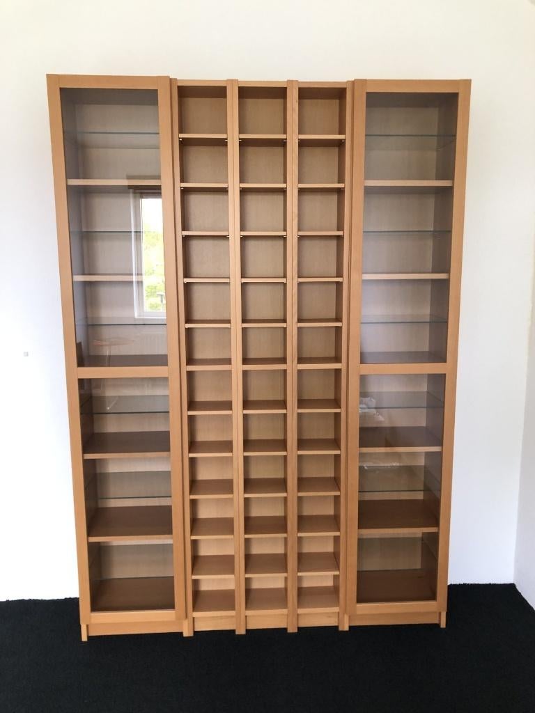 Ikea Billy + Benno beuken kast NIEUW, Ophalen, Met deur(en), Nieuw, Minder dan 150 cm