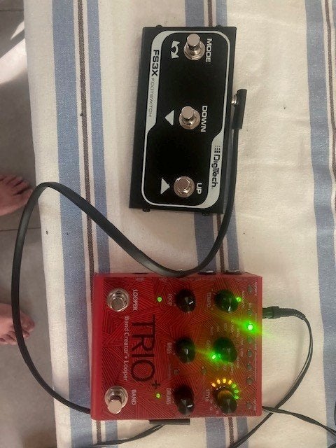 Digitech TRIO+ Band Creator & Footswitch, Ophalen of Verzenden, Zo goed als nieuw, Overige typen