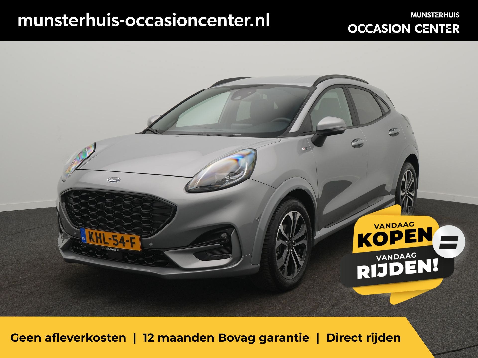 Ford Puma 1.0 155 PK EcoBoost Hybrid - RIJKLAARPRIJS - Achte