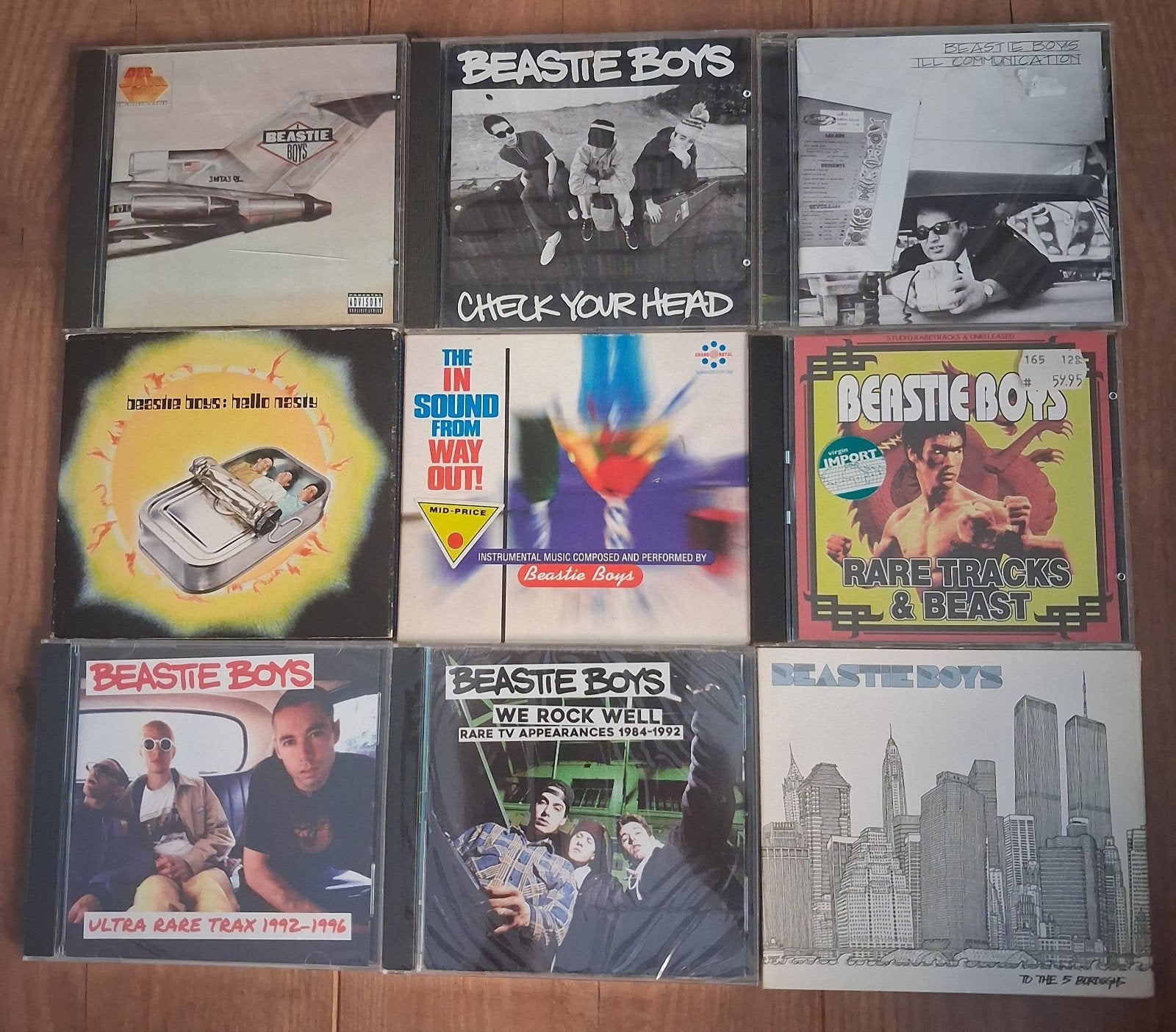 Beastie Boys CD Collectie - 9 Albums, Ophalen of Verzenden, Zo goed als nieuw, Album, Import