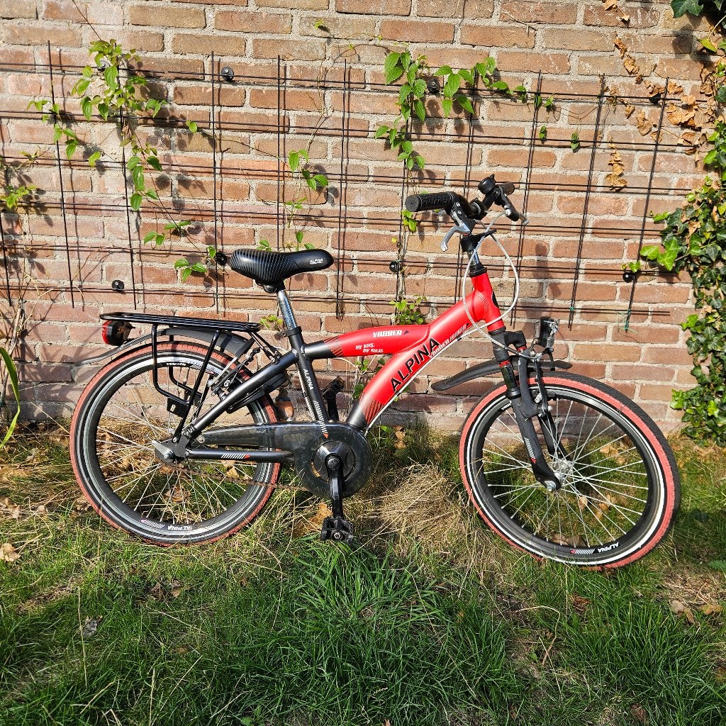 Alpina Yabber fiets kind 20 inch, Ophalen, Gebruikt, Alpina  yabber, Terugtraprem