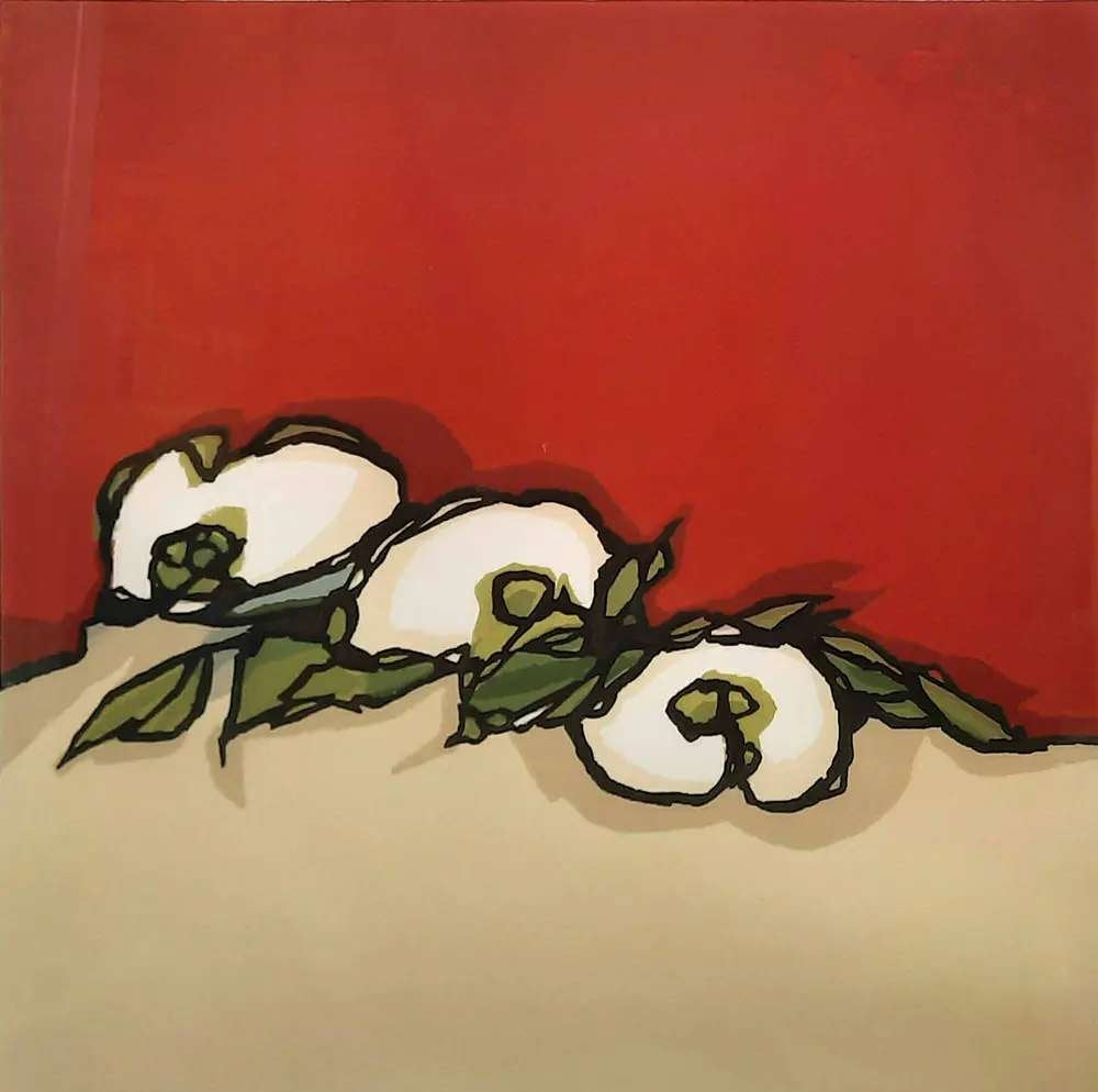 Fon Klement prachtige boardsnede in prima staat!, Antiek en Kunst, Kunst | Litho's en Zeefdrukken, Met glas, Ophalen, Abstract