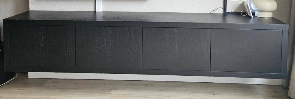 Barcelona tv meubel Goossens 210x40x45, Ophalen, Zo goed als nieuw, 200 cm of meer, Minder dan 100 cm