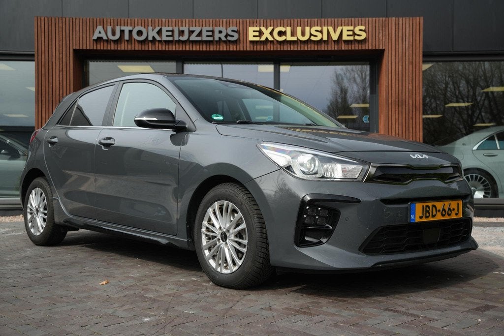 Kia Rio 1.0 T-GDi MHEV DynamicLine Schuifdak GT Line Airco C, Auto's, Kia, Gebruikt, Euro 6, Rio, Hatchback