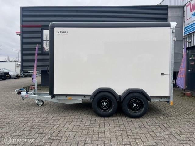 HENRA Gesloten wagen 315x158x190cm 2.700kg Xpert met zijdeur, Nieuw