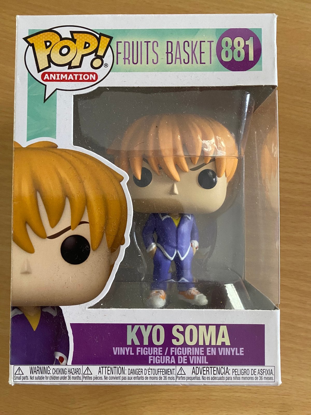 Funko Pop! 881 Fruits Basket: Kyo Soma, Ophalen of Verzenden, Nieuw