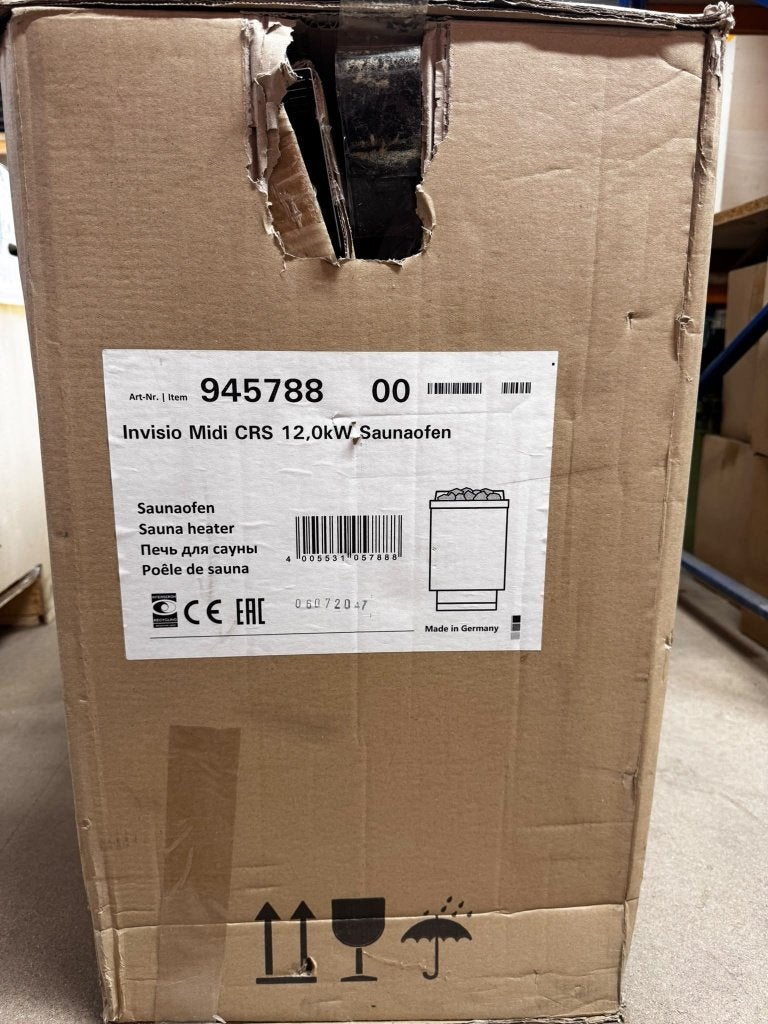 EOS Invisio Midi 12 kW saunakachel – nieuw – 945788, Ophalen, Nieuw, Fins of Traditioneel, Onderdelen
