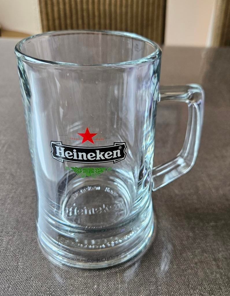 Zes Heineken bierpullen - Nieuwstaat, Verzamelen, Ophalen of Verzenden, Nieuw, Pul(len), Heineken