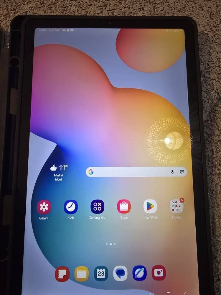 Samsung Galaxy Tab S6 Lite 2022 SM-P613 + S-Pen + Hoes, Computers en Software, Zo goed als nieuw, SM-P613, Wi-Fi, Samsumg galaxy tab s6 lite