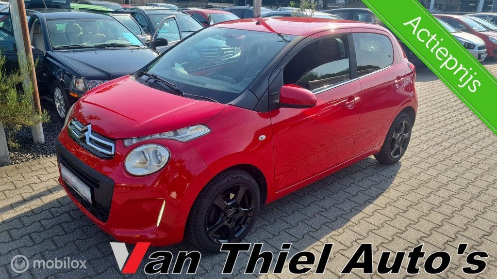 Citroen C1 1.2 PureTech Shine airco, Voorwielaandrijving, Gebruikt, 1199 cc, 840 kg