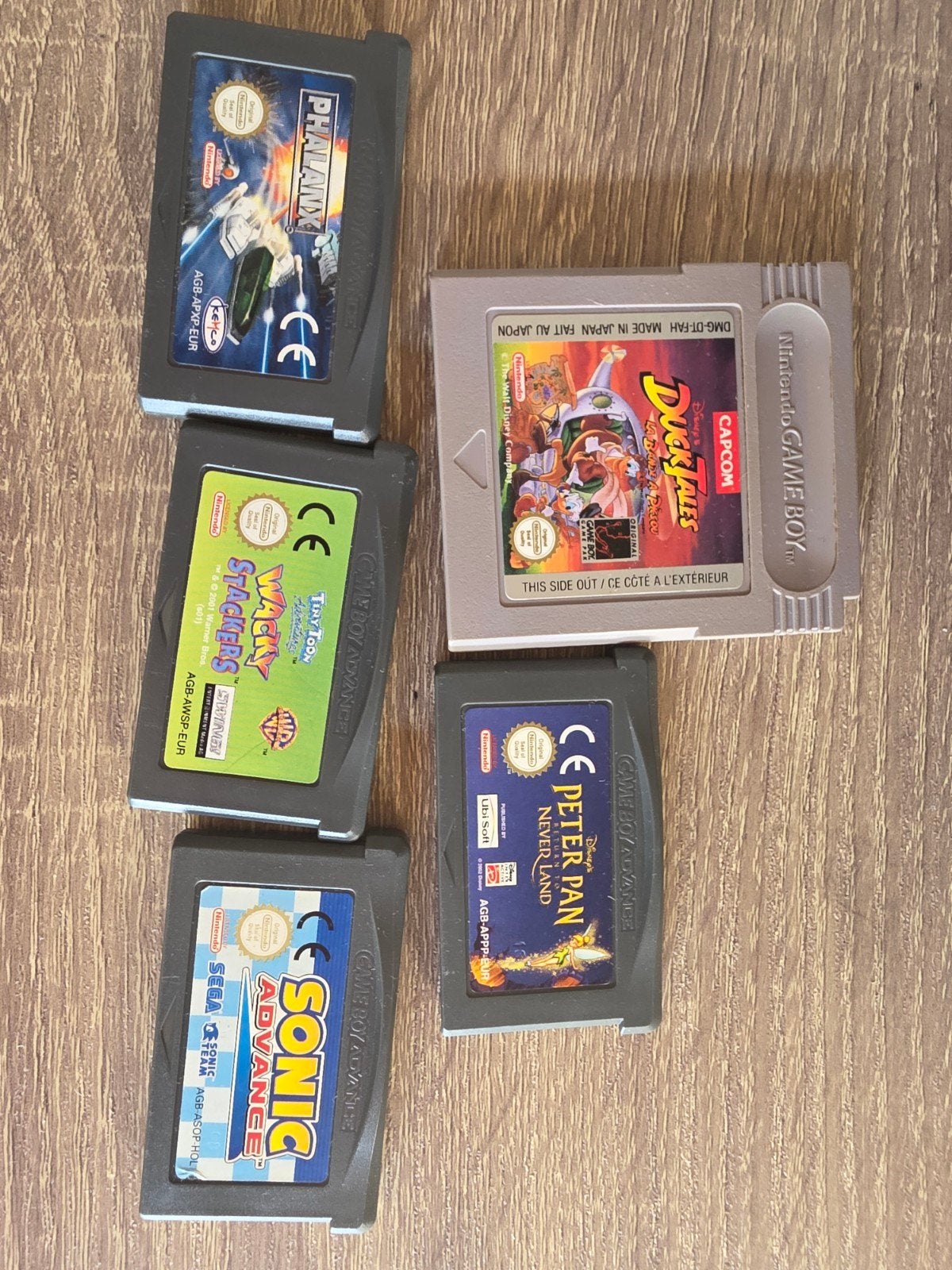 Gameboy spellen, 1 speler, Ophalen, Vanaf 3 jaar