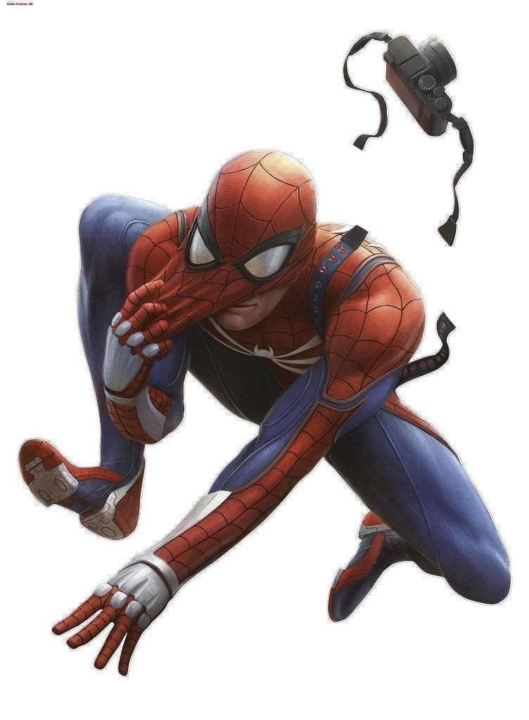 Spiderman Muursticker 50x70 cm - Marvel, Verzenden, Nieuw, Film, Overige typen