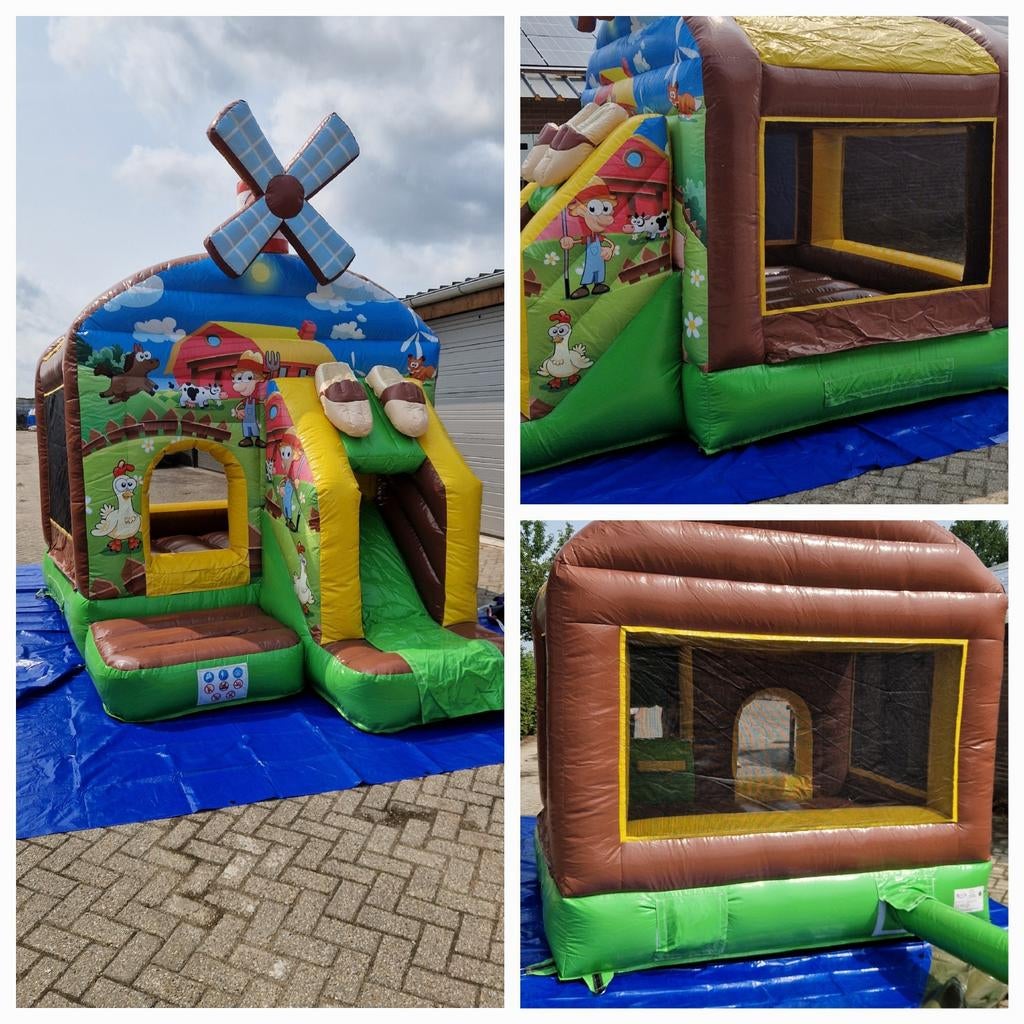Leuke springkussen te huur, Ophalen of Verzenden, Overige
