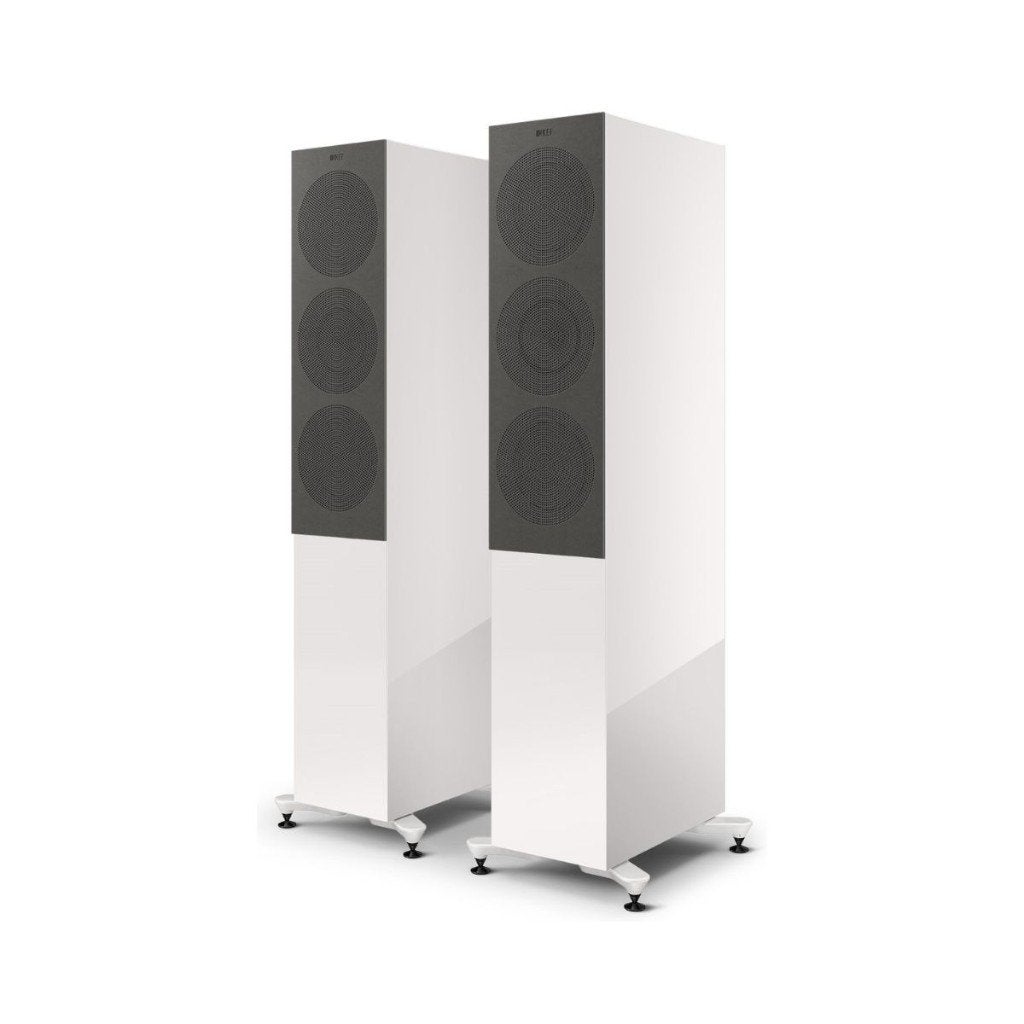 KEF R7 Meta Hoogglans Wit (set) - nieuw, dealer, garantie, Vloerstaande luidspreker, Nieuw, Ophalen of Verzenden, 150 watt of meer