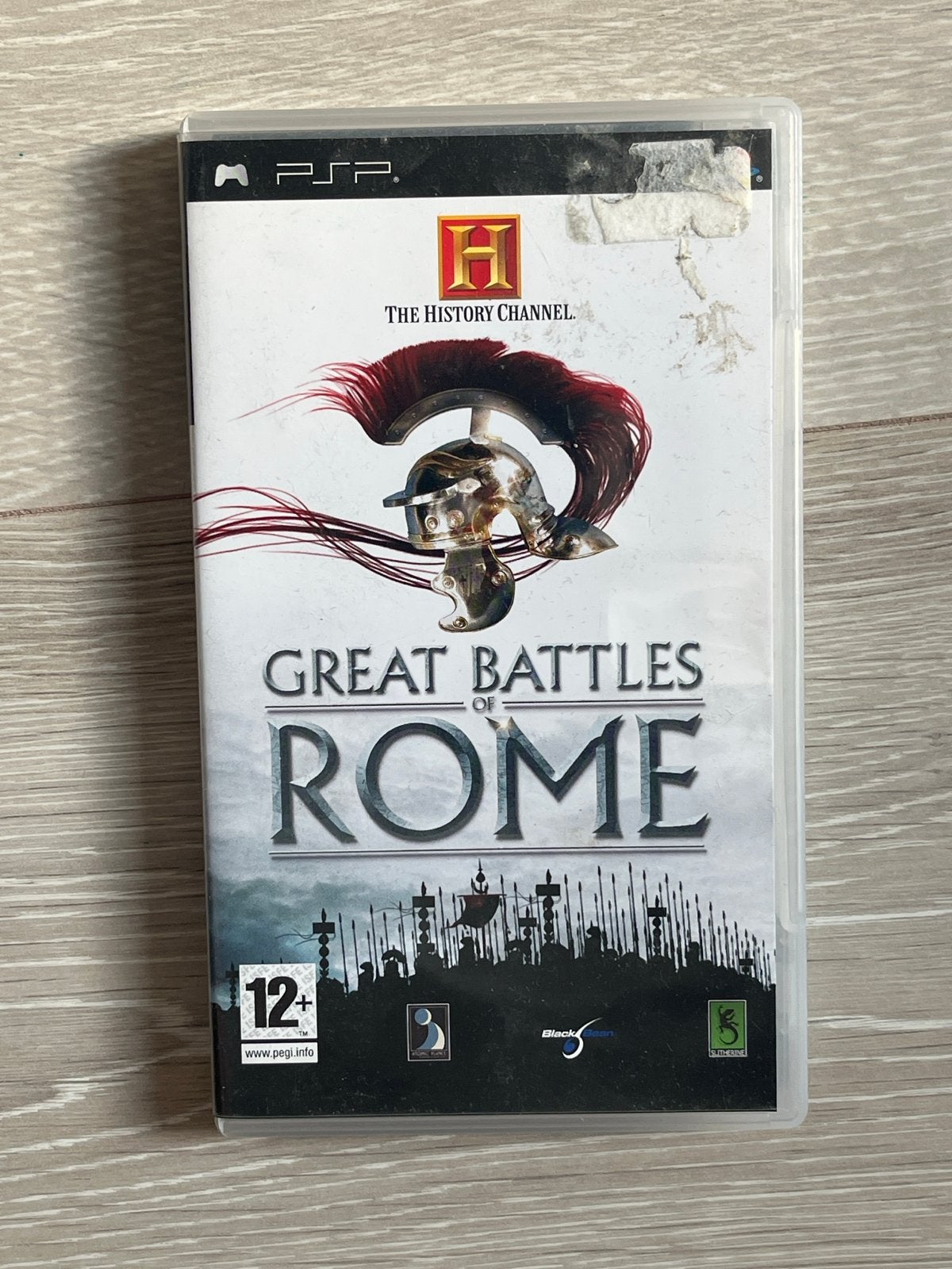PSP Game: Great Battles of Rome (The History Channel), Spelcomputers en Games, Gebruikt, 1 speler, Ophalen of Verzenden, Strategie en Constructie