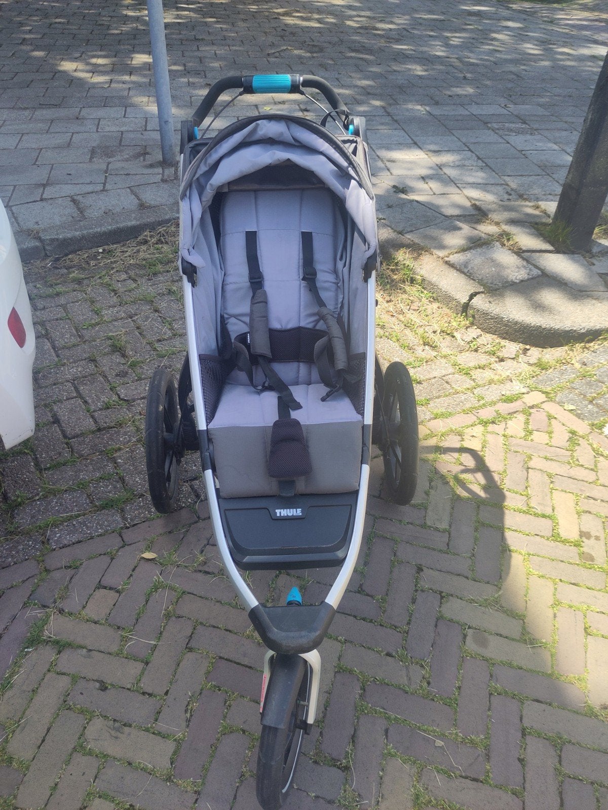 Thule Urban Glide 2 - Fijne wandelwagen met voetenzak, Ophalen