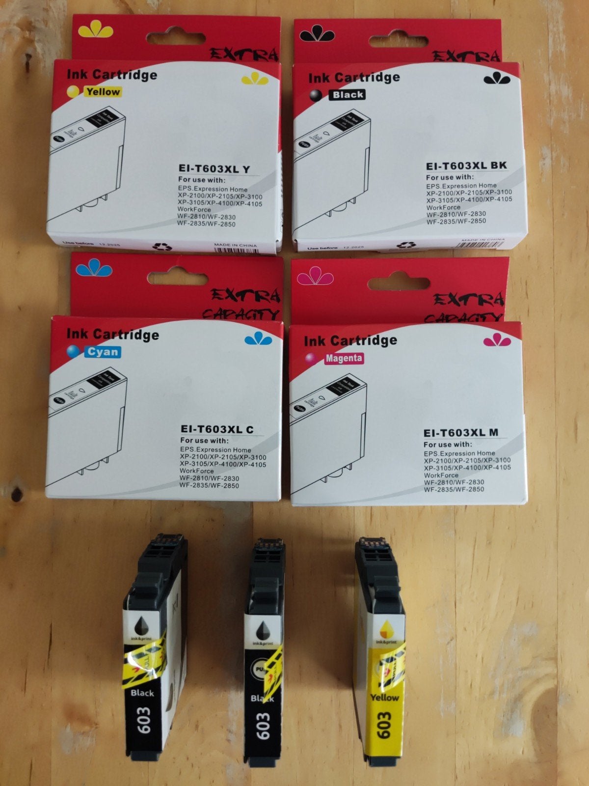 Epson 603XL compatible intcartridges, Ophalen of Verzenden, Nieuw