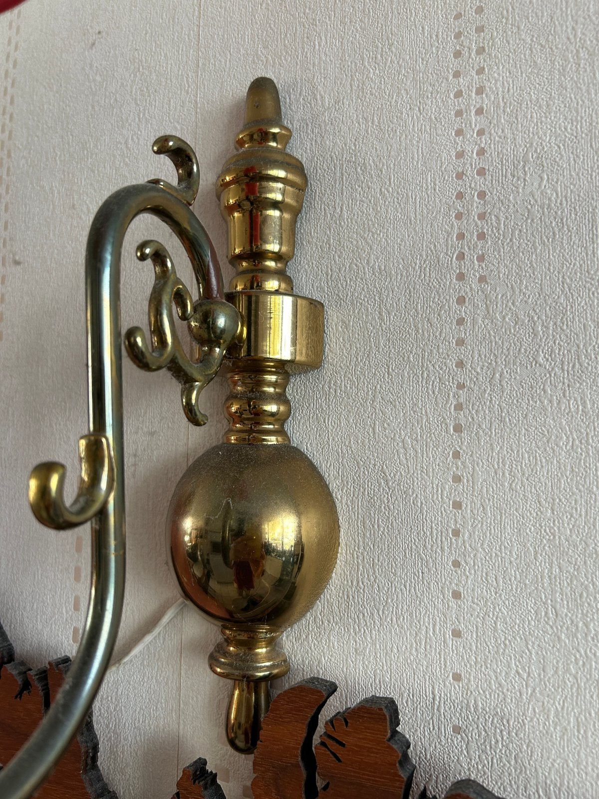 2 Koperen wandlampjes, Overige materialen, Gebruikt, E14 (klein), Ophalen of Verzenden