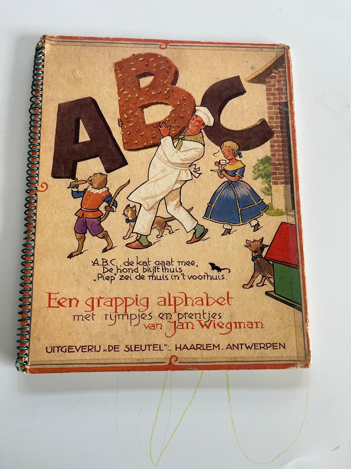 ABC: Een grappig alphabet met rijmpjes en prentjes, Gelezen, Fictie algemeen, Jongen of Meisje, Ophalen of Verzenden