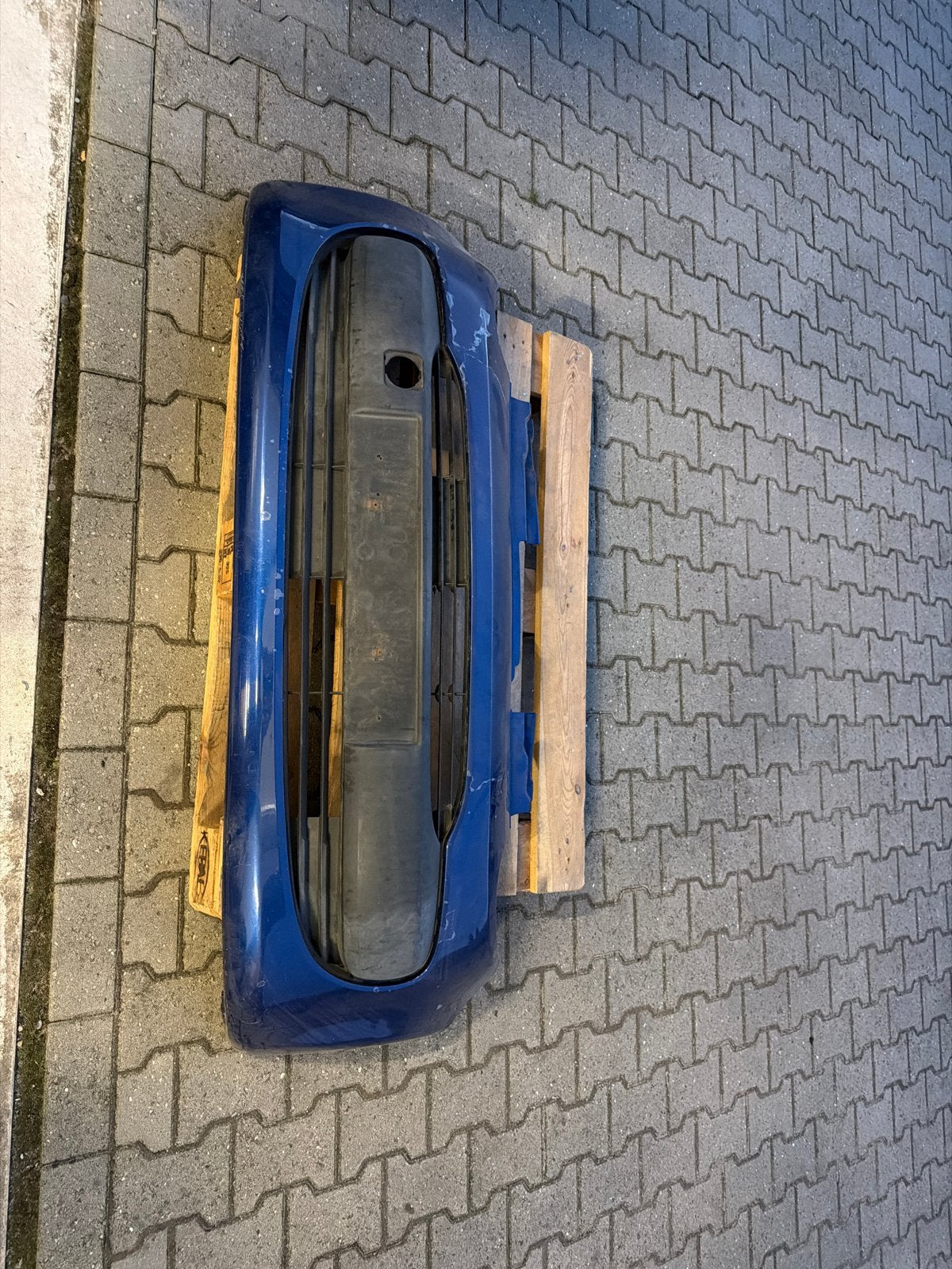 Citroën C1 voorbumper - Blanke lak schade, Ophalen, Gebruikt