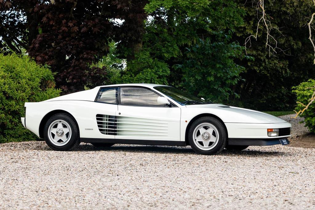 Ferrari Testarossa, Auto's, Ferrari, Lederen bekleding, Achterwielaandrijving, Gebruikt, Zwart