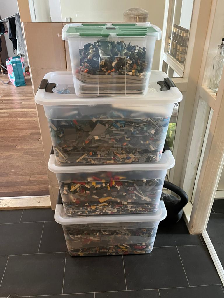Verschillende Lego sets, steentjes en minifiguren., Ophalen, Gebruikt, Lego, Overige typen