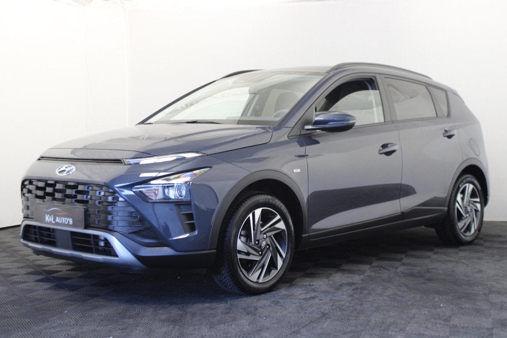 Hyundai Bayon 1.0 T-GDI Comfort Smart |Camera|Carplay|, Auto's, Gebruikt, Blauw, 100 pk, 1110 kg