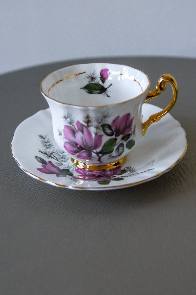 Royal Imperial Fine Bone China kop & schotel – goud, Ophalen of Verzenden