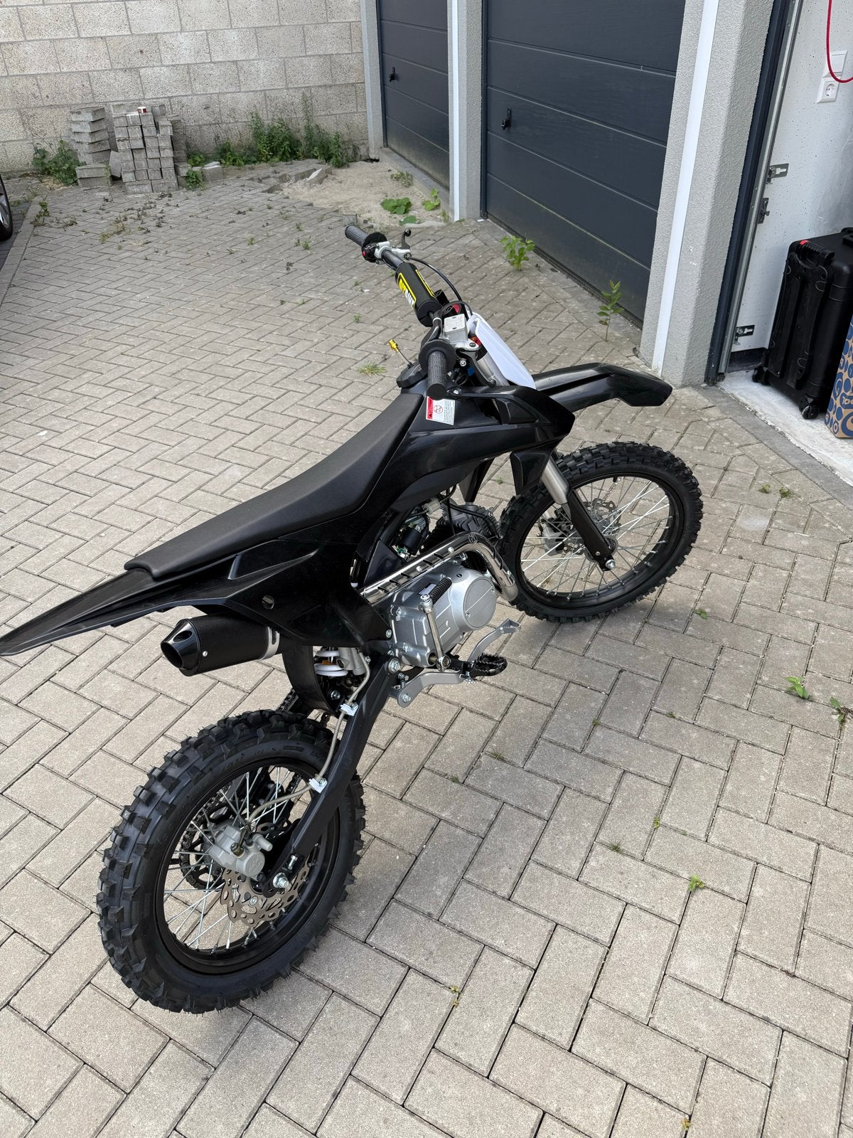 HIGHPER 608 125cc Pitbike/Dirtbike, Ophalen, Zo goed als nieuw, Schijfrem, Pitbike