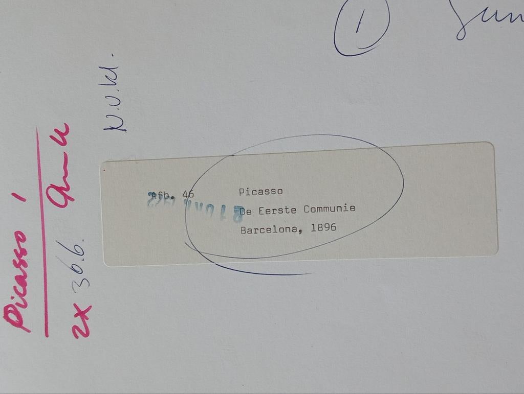 Pablo Picasso persfoto 1973, Ophalen of Verzenden