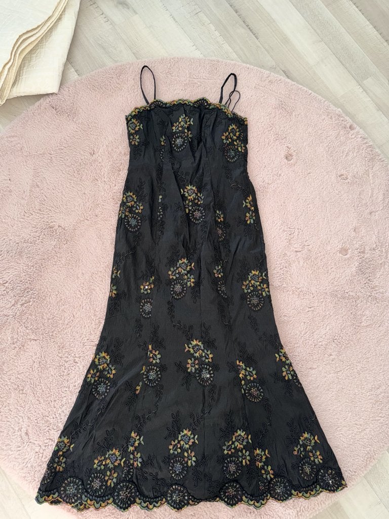 vintage jurk, Kleding | Dames, Jurken, Zwart, Nieuw, Ophalen of Verzenden, Maat 34 (XS) of kleiner