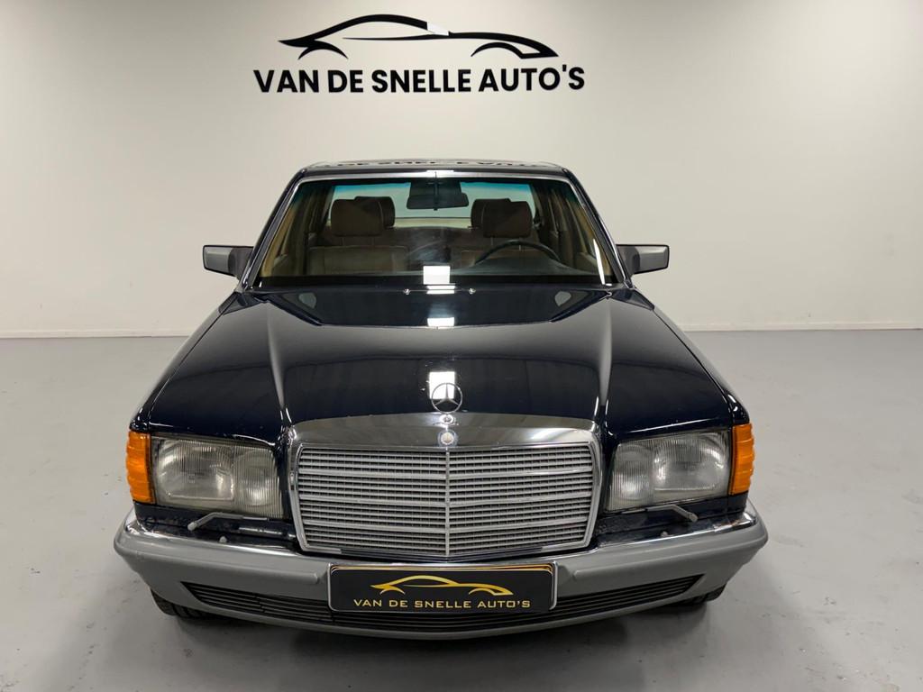 Mercedes-Benz S-klasse 280 SE INTERIEUR NIEUWSTAAT/AIRCO/TRE, Automaat, Achterwielaandrijving, Gebruikt, Blauw